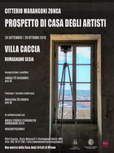 Prospetto casa artisti locandina